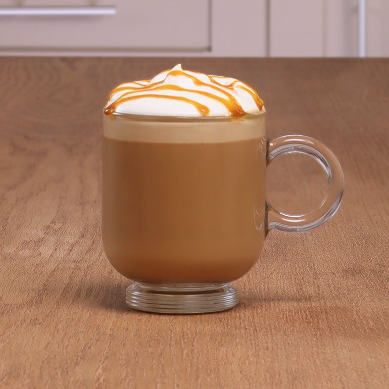 συνταγή caramel latte