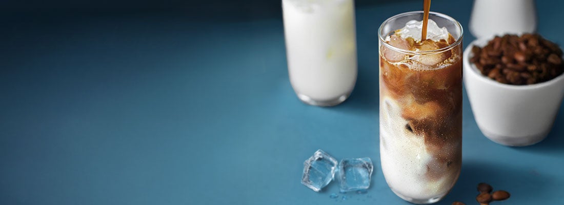 Bebida de café helado