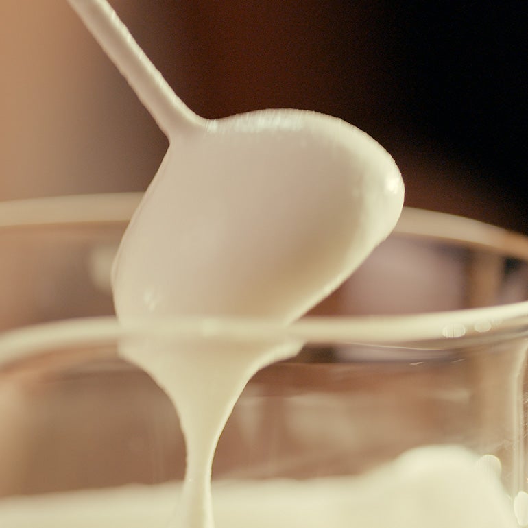 receta de latte clásico: paso 3