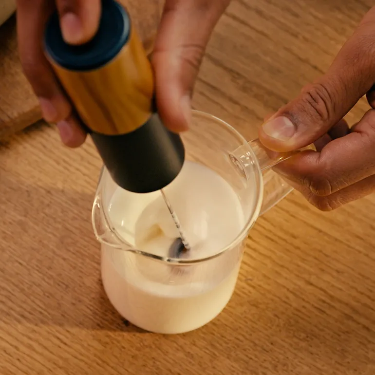 receta de cappuccino clásico: paso 3