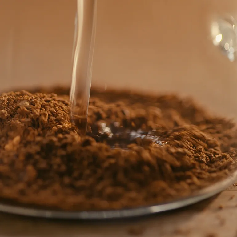 receta de latte clásico: paso 2