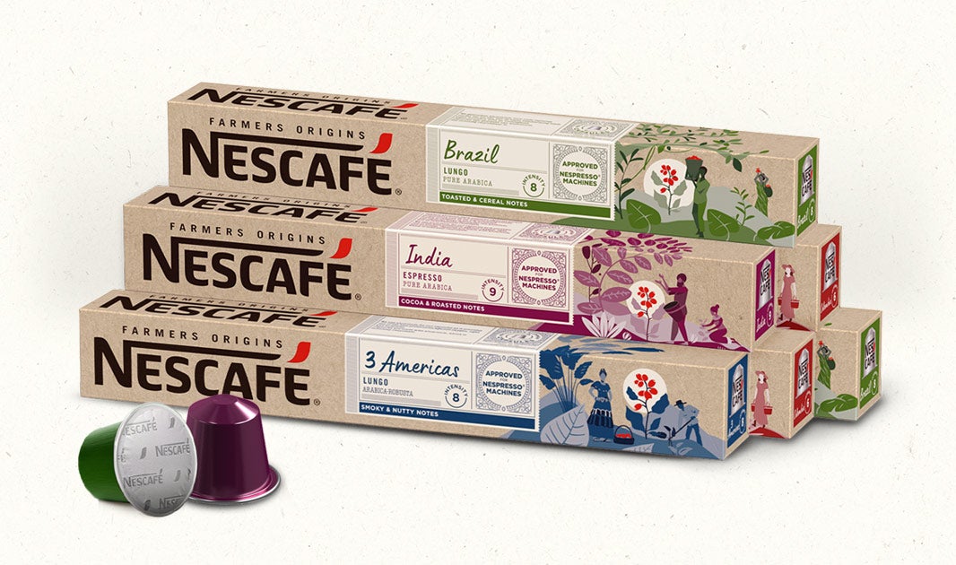 Nescafé Farmers Origins Kaffeekapseln