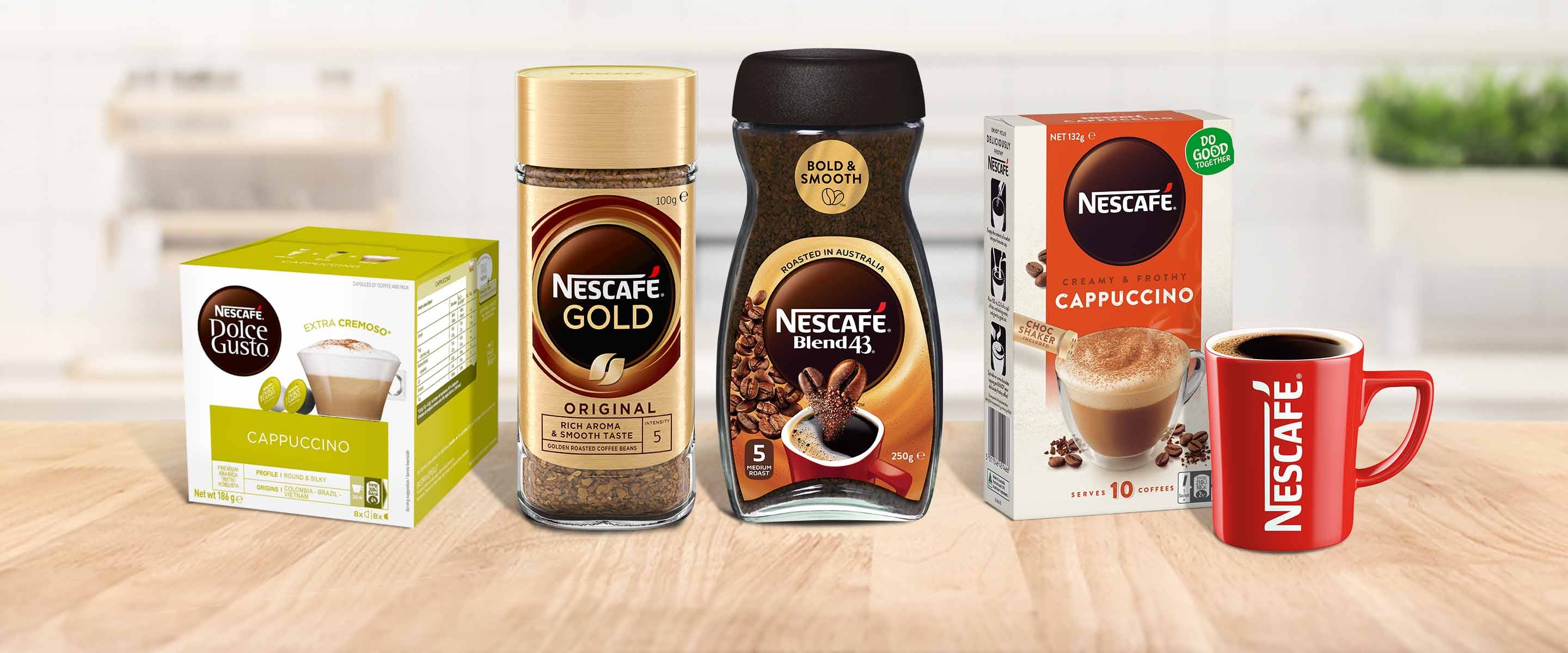 Nescafé Kaffeesortiment