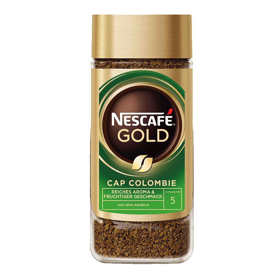 Nescafé Gold Cap Colombie Kaffee