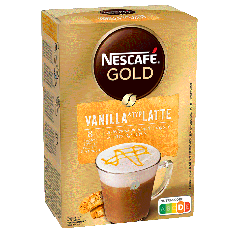 Nescafé Gold vanille latte coffee