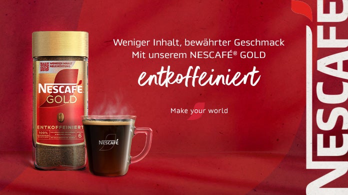 Nescafé Gold entkoffeiniert