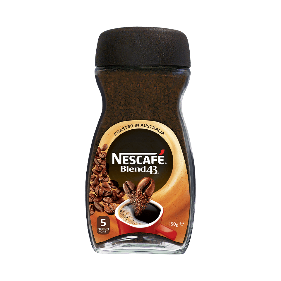 Fremkald pakke Abe NESCAFÉ® Blend 43 Instant Coffee | Nescafé AU