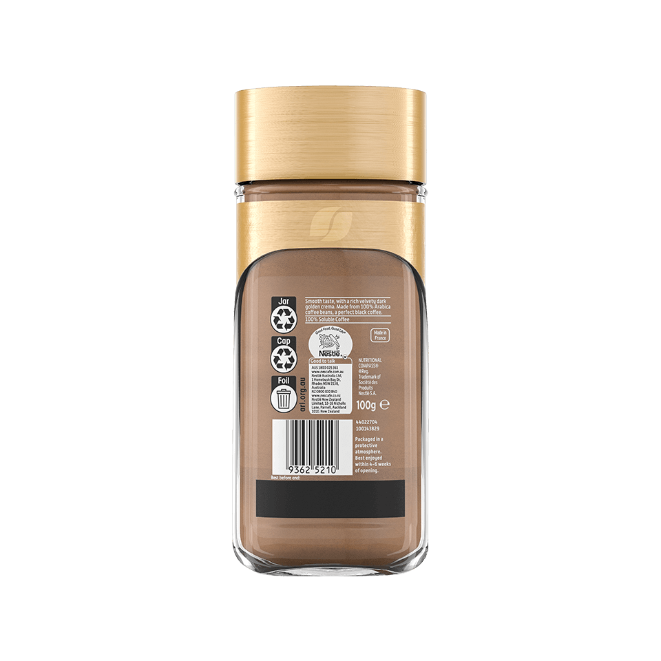 NESCAFÉ® Gold Short Black Instant Coffee