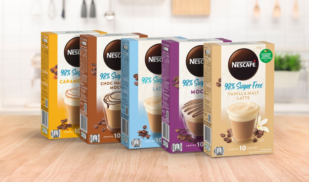NESCAFÉ® Sugar Free Latte Sachets Nescafé AU