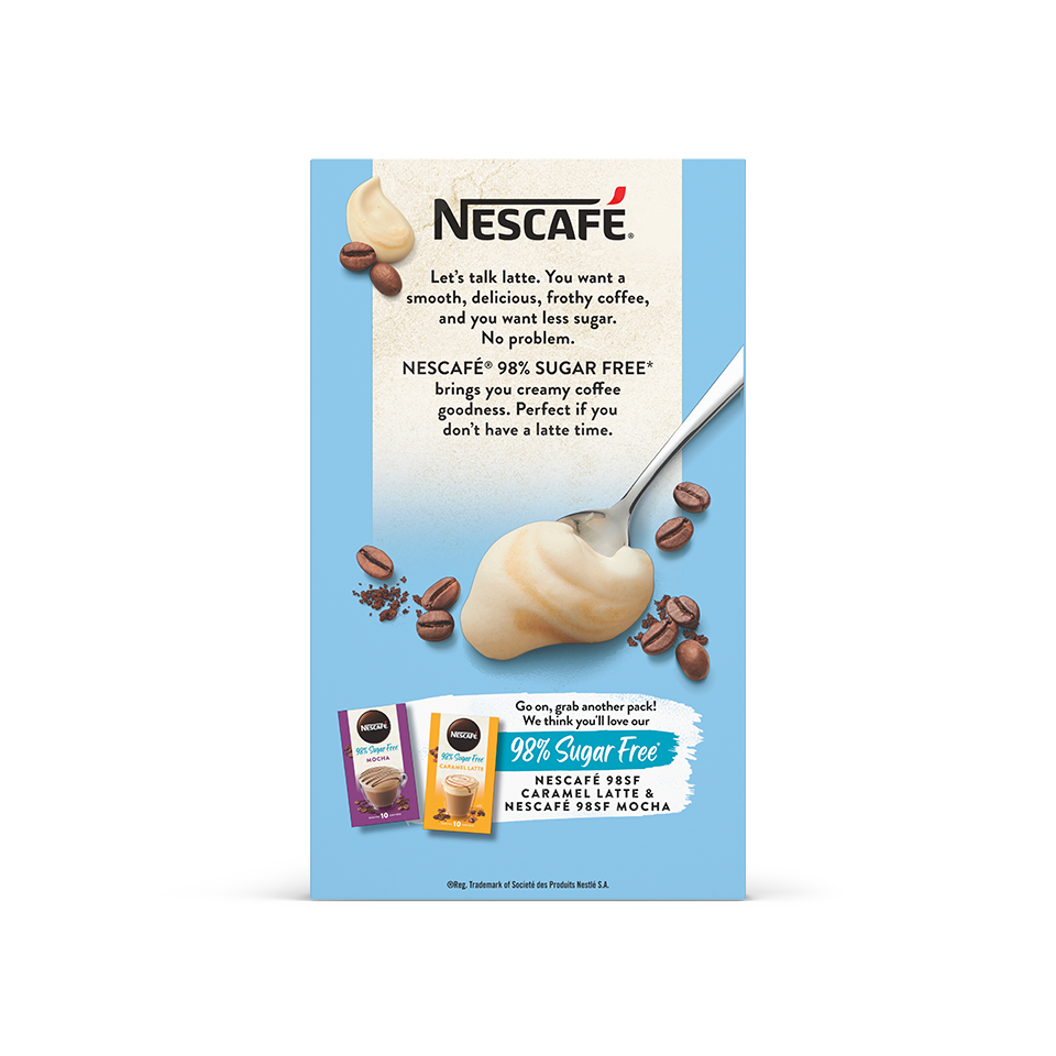NESCAFÉ® Sugar Free Latte Sachets