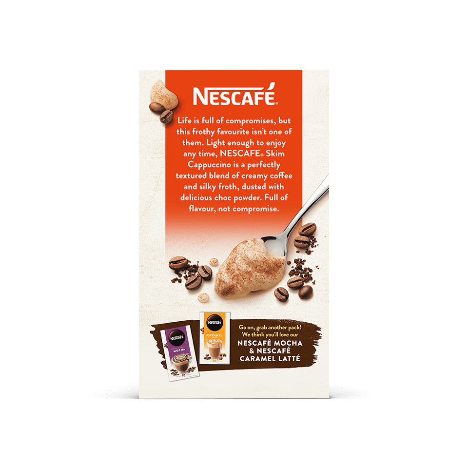 NESCAFÉ® Skim Cappuccino sachets