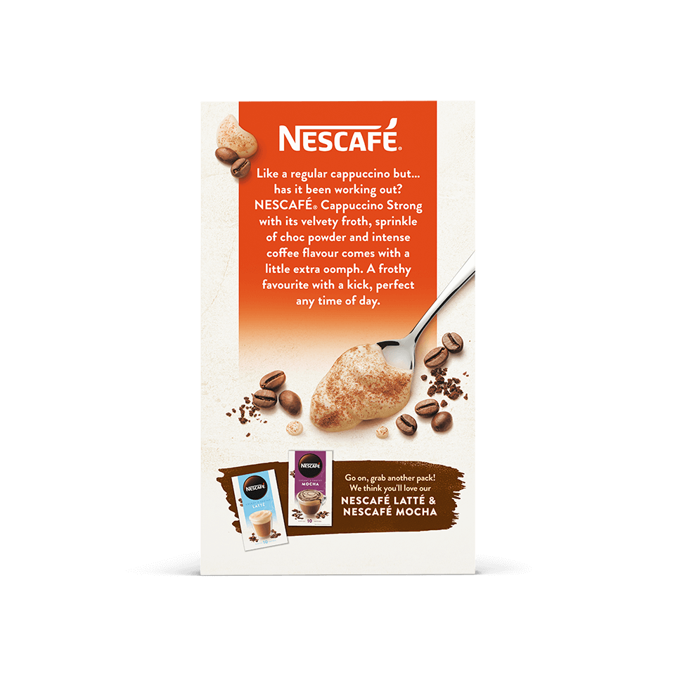 NESCAFÉ® Strong Cappuccino sachets