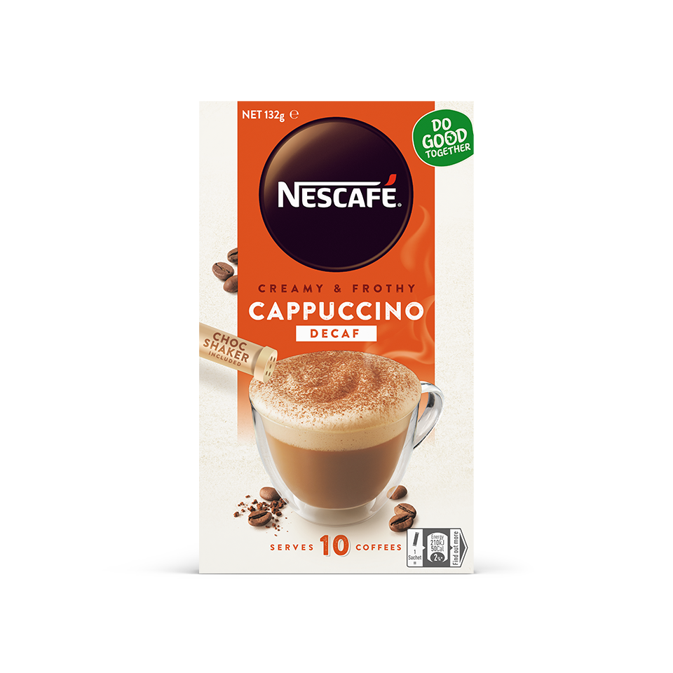  NESCAFÉ® Decaf Cappuccino sachets