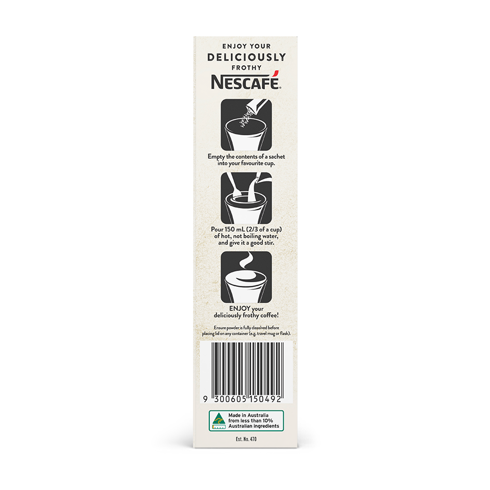 NESCAFÉ® Double Shot Latte sachets