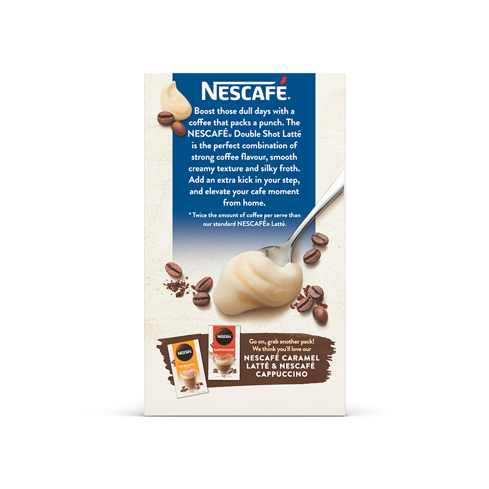 NESCAFÉ® Double Shot Latte sachets