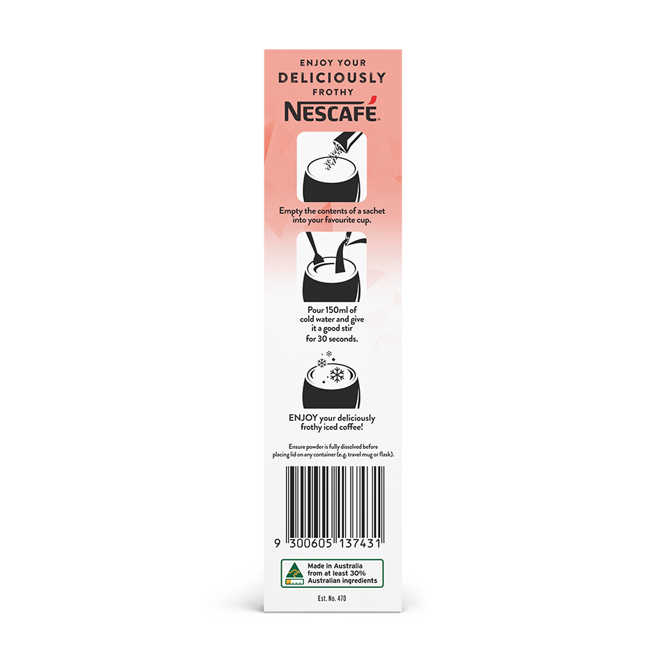 NESCAFÉ® Iced Cappuccino sachets