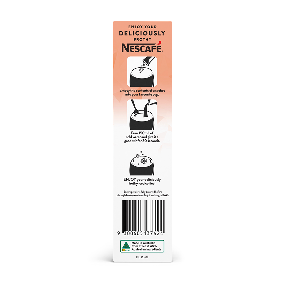NESCAFÉ® Iced Caramel Cappuccino sachets