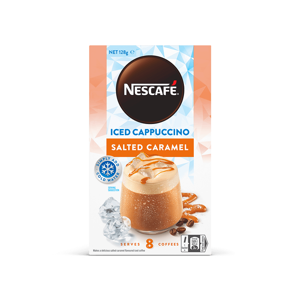 Iced Salted Caramel Cappuccino