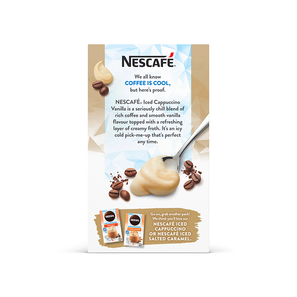 NESCAFÉ® Iced Vanilla Cappuccino sachets
