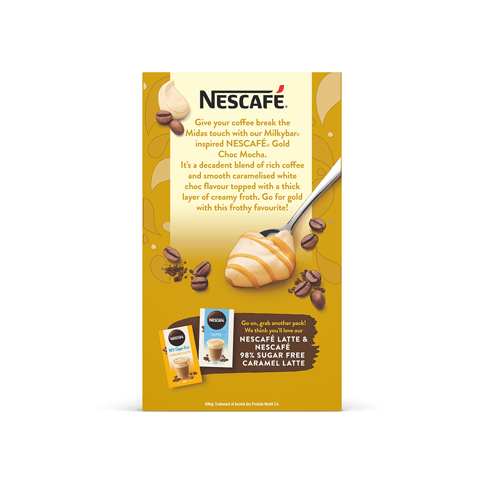 NESCAFÉ® Gold Choc Mocha inspired by Milkybar