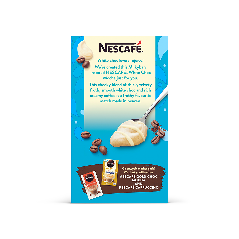 NESCAFÉ® White Choc Mocha inspired by Milkybar