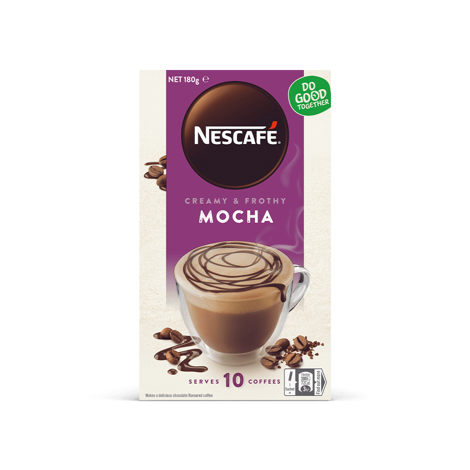 Nescafe Cappuccino Coffee Sachets 10 Pack