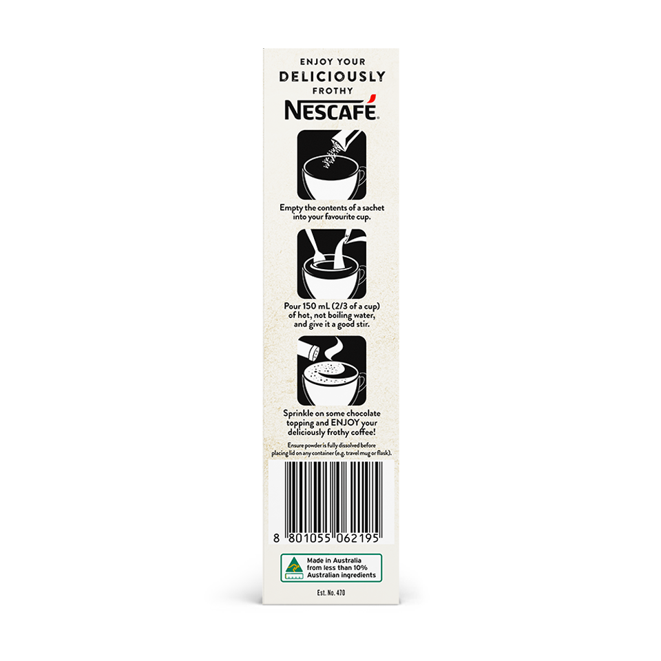 NESCAFÉ® Skim Cappuccino sachets