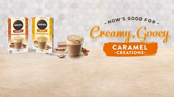 Introducing NEW NESCAFÉ Caramel Slice and Crème Brûlée Latte