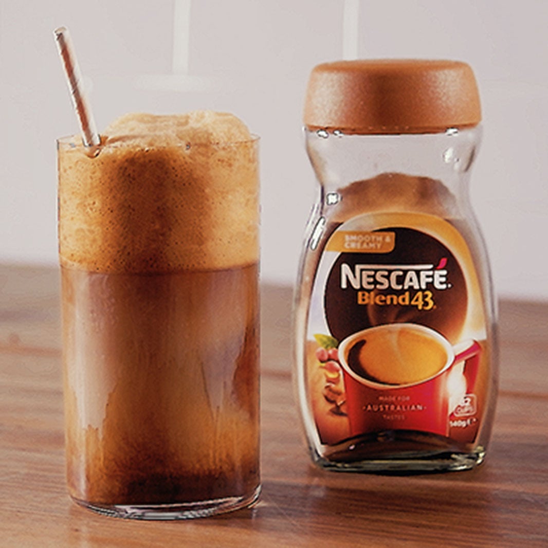 NESCAFE Frappe Greek Iced Coffee Recipe