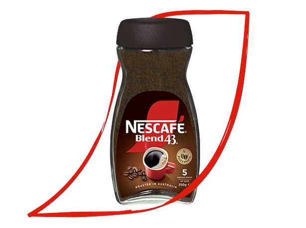 nescafe blend 43 jar