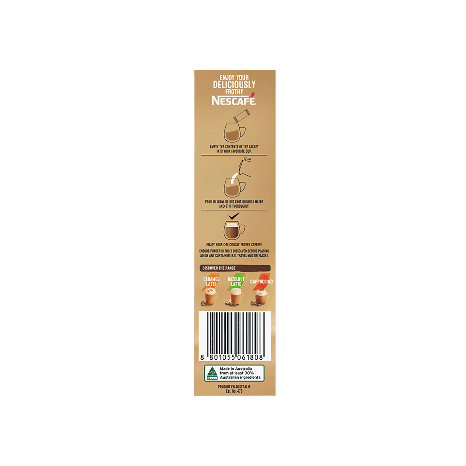 NESCAFÉ® Vanilla Latte sachets