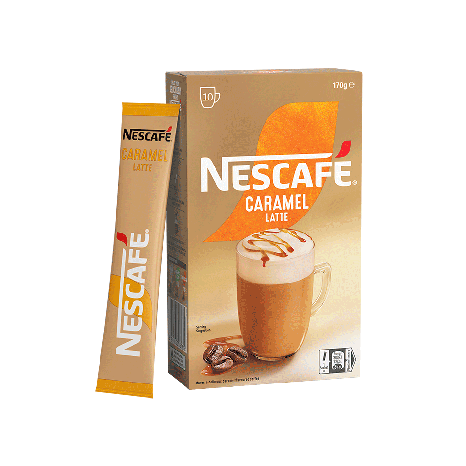 NESCAFÉ® Caramel Latte sachets