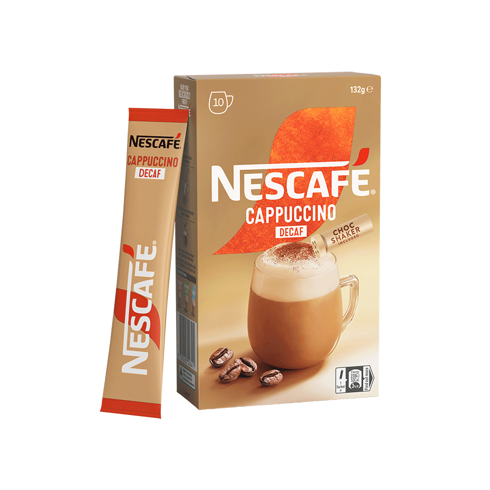 NESCAFÉ® Decaf Cappuccino sachets