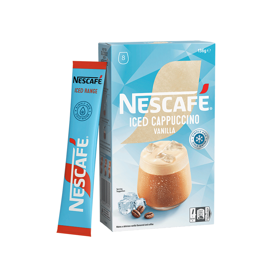 NESCAFÉ® Iced Vanilla Cappuccino sachets