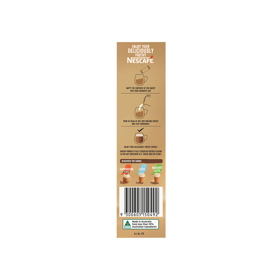 NESCAFÉ® Double Shot Latte sachets