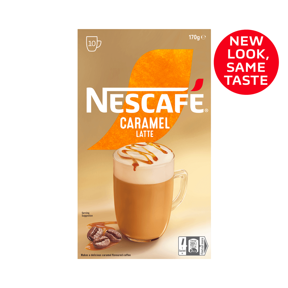 NESCAFÉ® Caramel Latte sachets