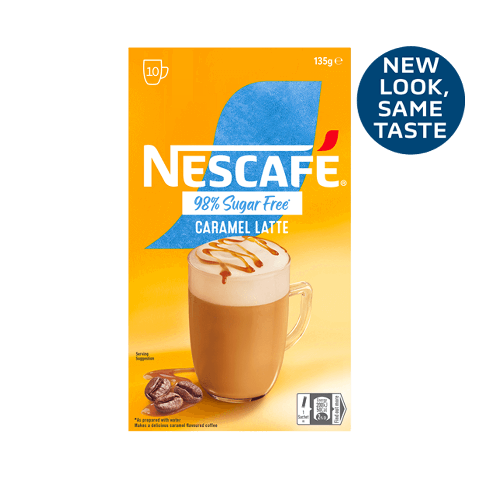 NESCAFÉ® 98% Sugar Free Caramel Latte