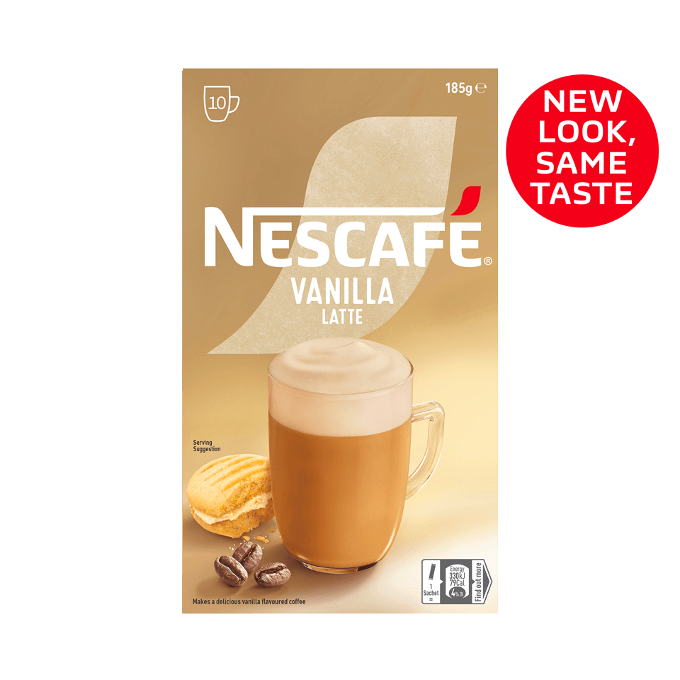 NESCAFÉ Vanilla Latte sachets | Nescafé AU