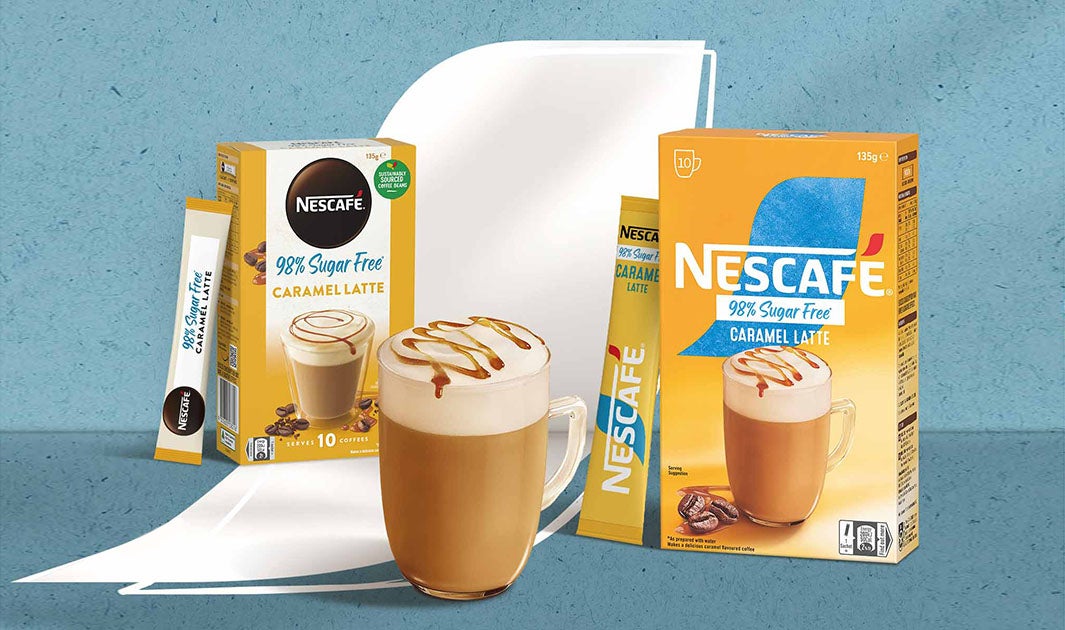 Nescafe Coffee Sachets 98% Sugar Free products
