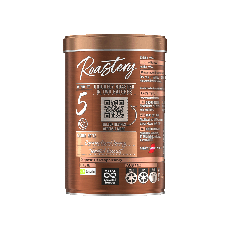 Roastery Light Roast - back