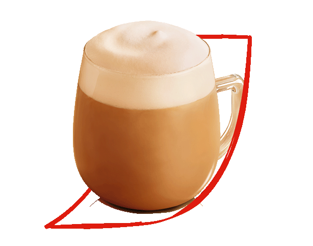 Cappuccino Less Sweet Taste