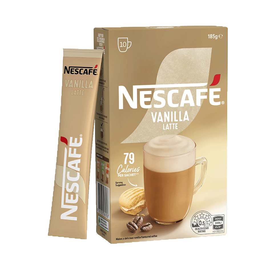 NESCAFÉ® Vanilla Latte sachets