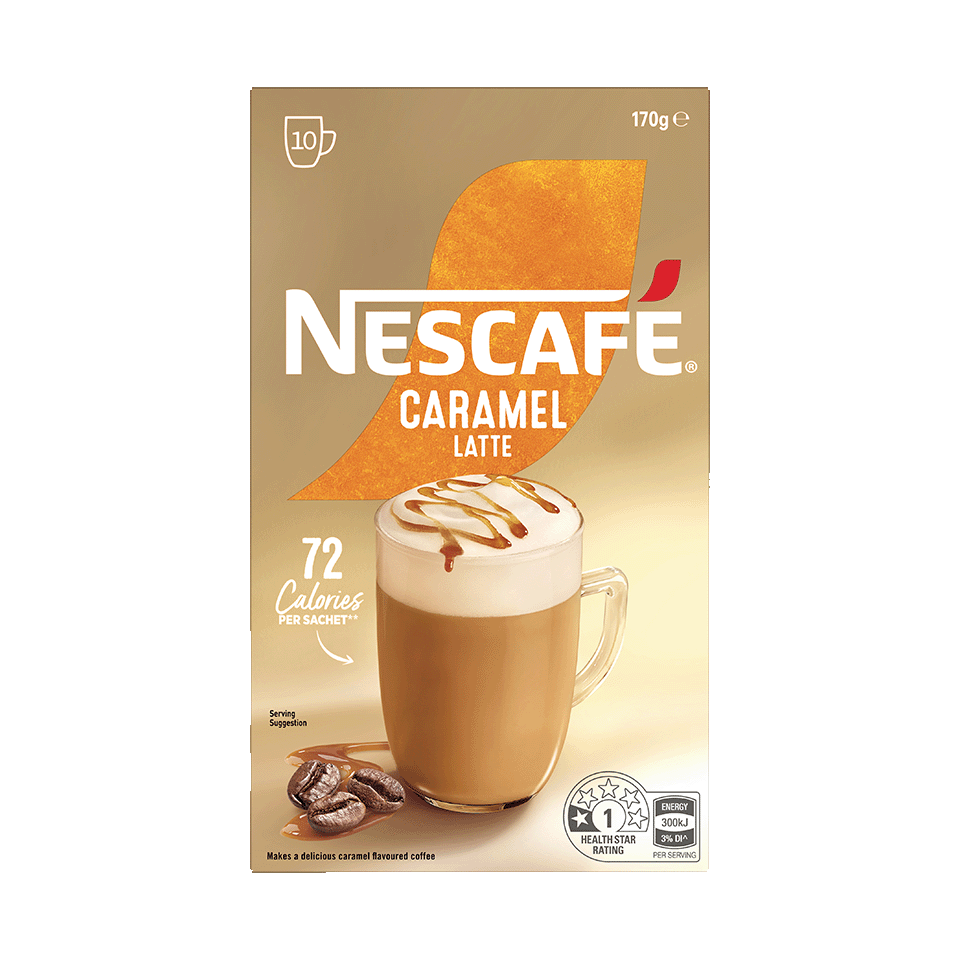 NESCAFÉ® Caramel Latte sachets