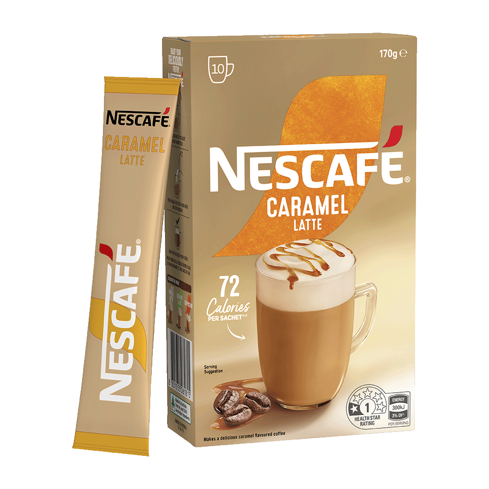 NESCAFÉ® Caramel Latte sachets