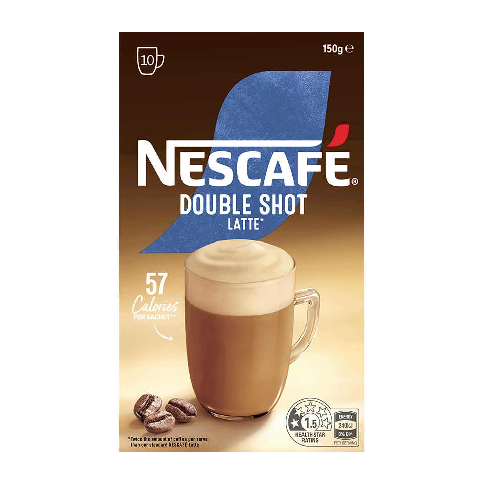 NESCAFÉ® Double Shot Latte sachets