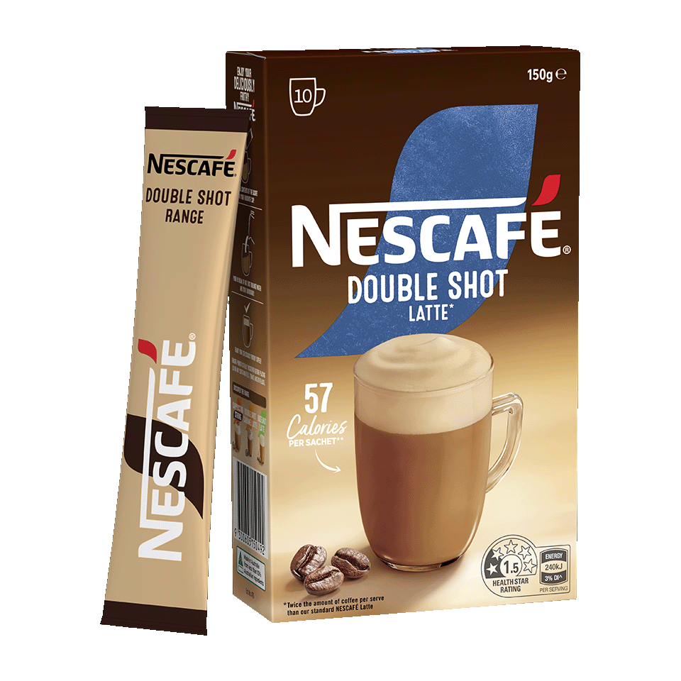 NESCAFÉ® Double Shot Latte sachets