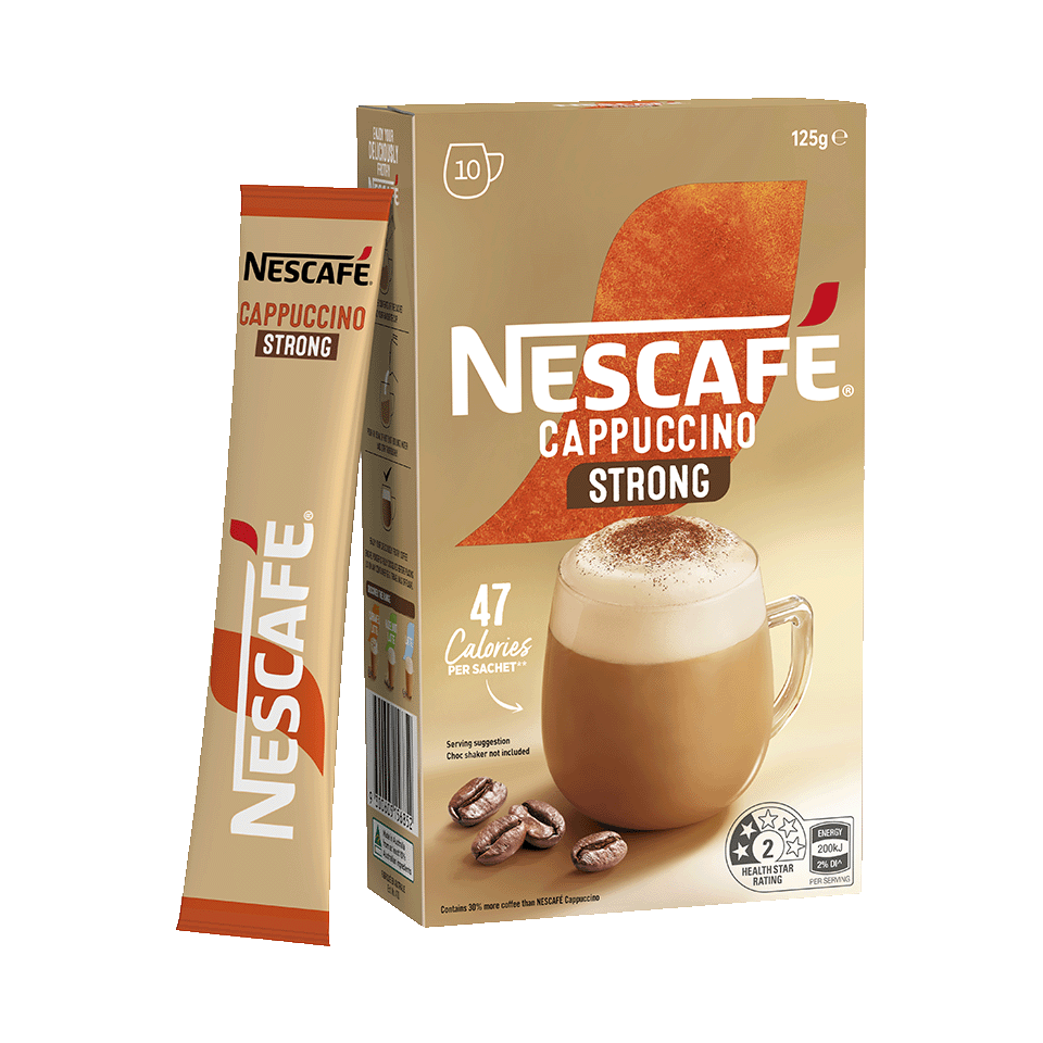 NESCAFÉ® Strong Cappuccino sachets