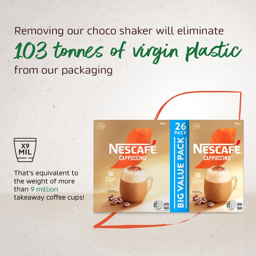 100 tonnes of virgin plastic