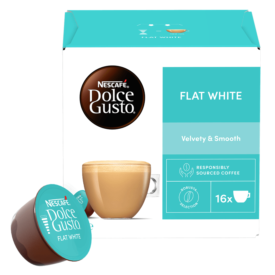 Flat white pods