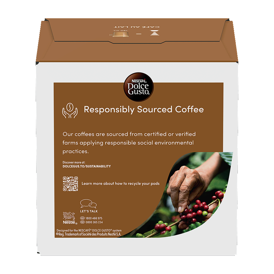 Dolce Gusto Café Au Lait pods